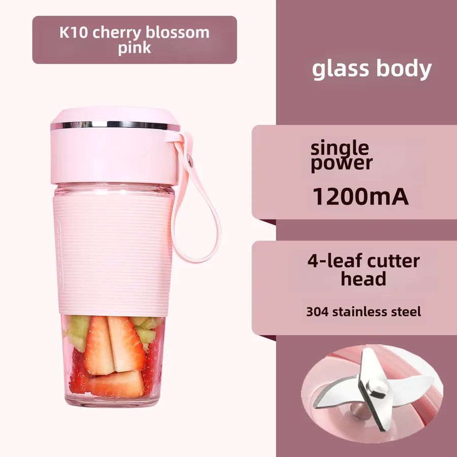 new juicer portable rechargeable small gift juice cup student household multifunctional glass