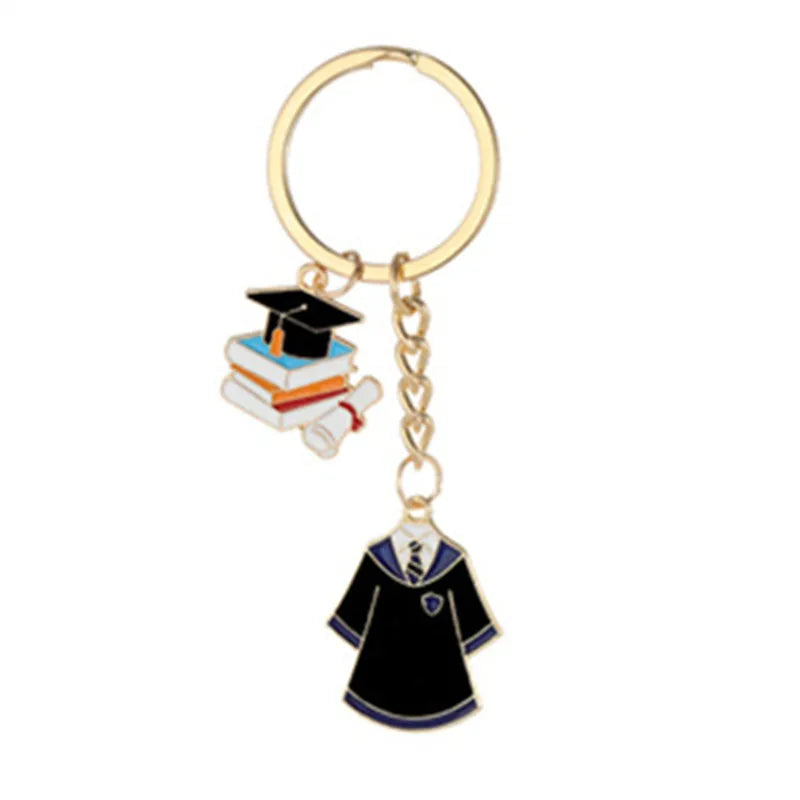 1 Piece Modern Style Simple Style Book Alloy Stamping Stoving Varnish Plating Unisex Screw Clasp Closure Keychain