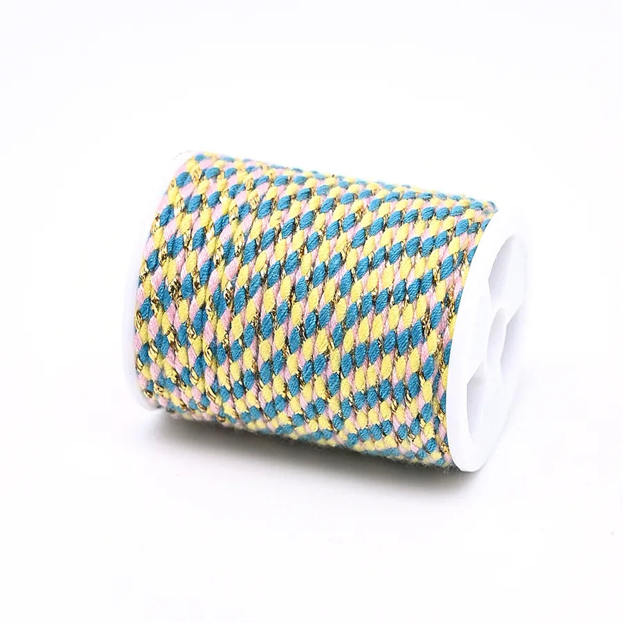 1 Roll/Package Cotton Polyester  Wire Diameter: 2mm Jewelry Accessories