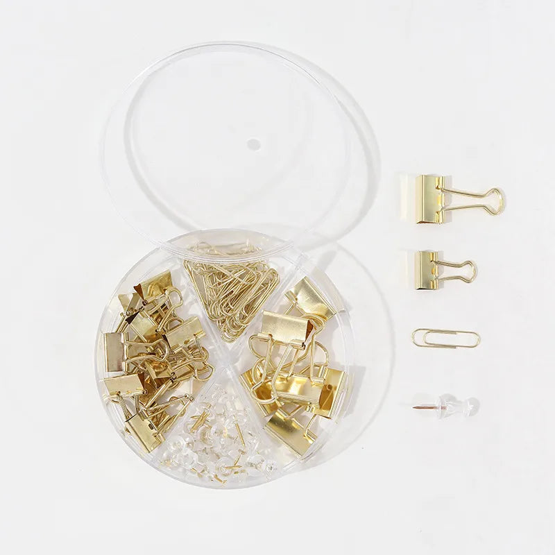 solid color metal class learning graduation cute paper clip long tail clip