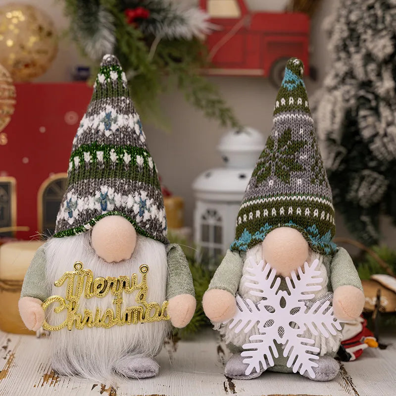 Christmas Cartoon Style Cute Snowflake Polyester Family Gathering Festival Ornaments