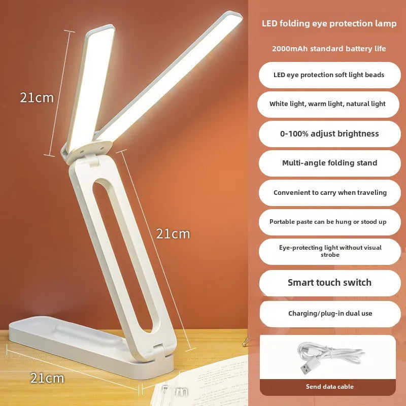 Eye-protection Reading Lamp For Study Led Desk Lamp Modern Simple Style Adjustable Brightness Touch Control