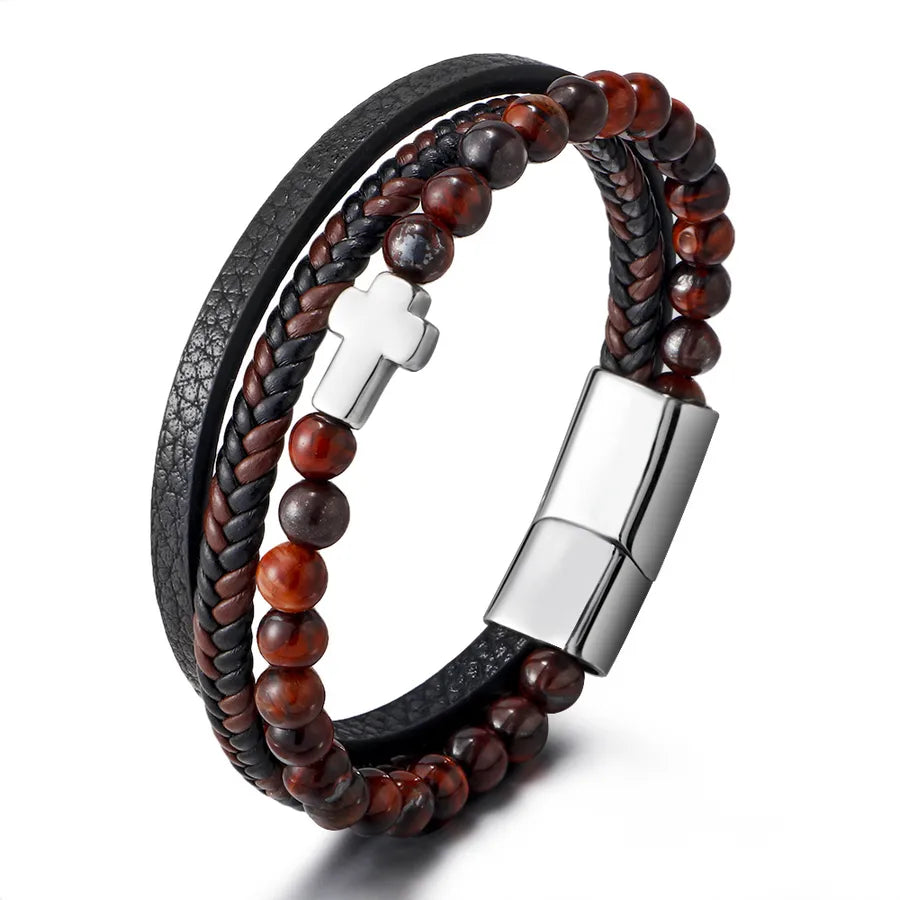 fashion geometric titanium steel stoving varnish bracelets 1 piece