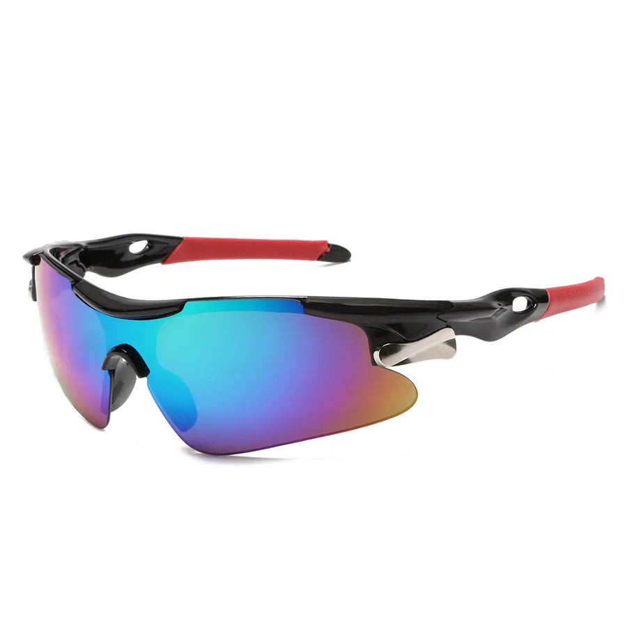 Outdoor Sports Mountaineering Sunglasses Men's Riding Road Mountain Bike Sunglasses Windproof Eye Protection Colorful Glasses Women