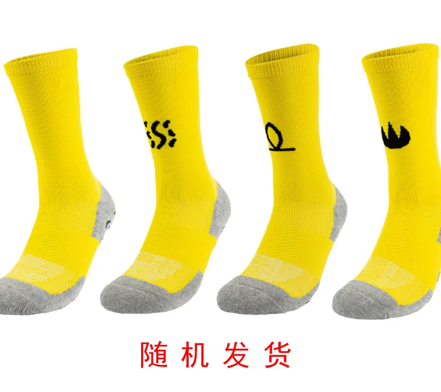 men's sports geometric cotton jacquard crew socks a pair