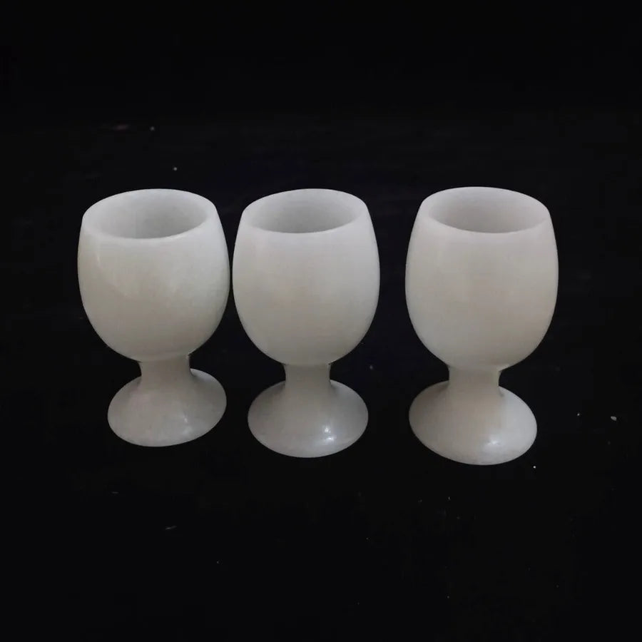 Retro Marble Jade 1 Piece Goblet