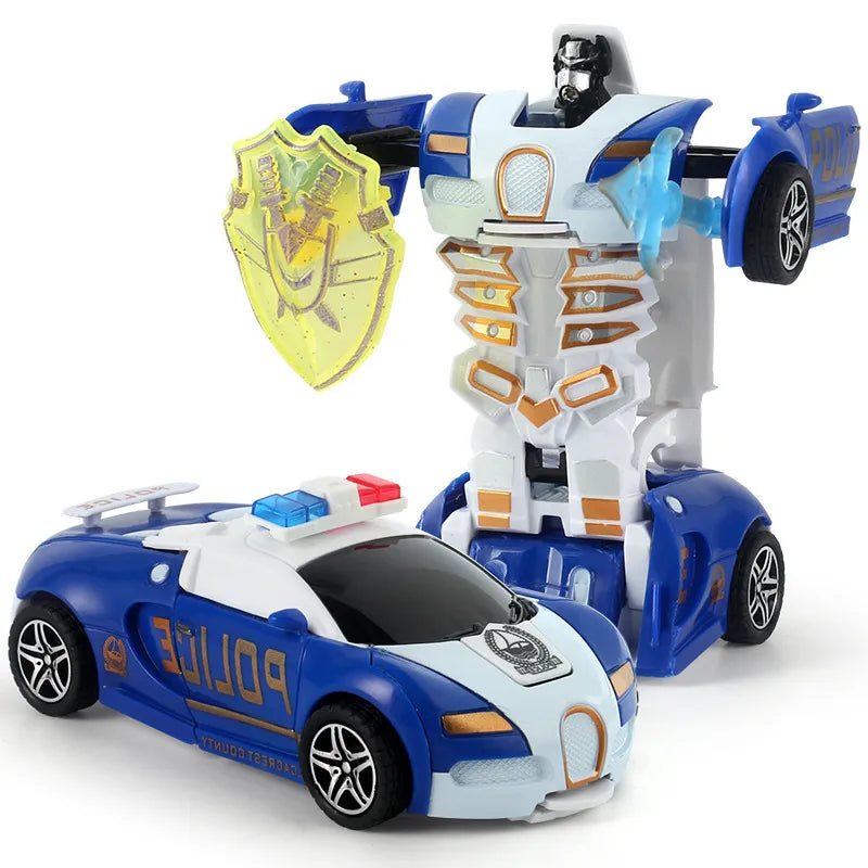 children's collision creative fashion leisure deformation car toys