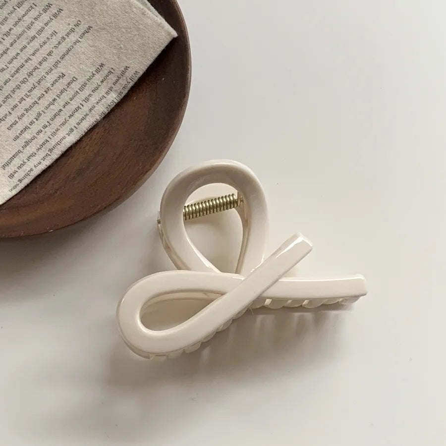 Casual Elegant Lady Women's Bow Knot pc Hair Claws