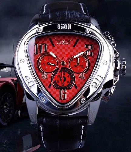JARAGAR triangle dial weekly calendar men's automatic mechanical watch men's watch
