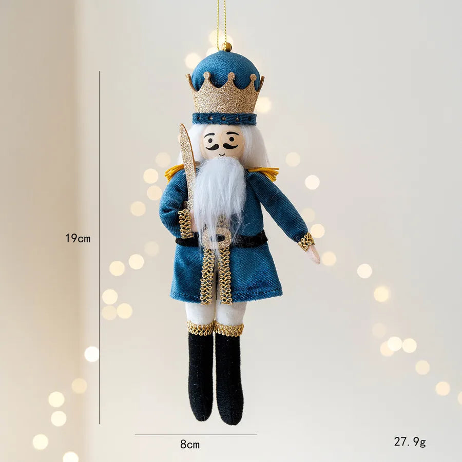 New Christmas Decorations Nutcracker Soldier Pendant Christmas Tree Decor Doll  Style Festive Accessories
