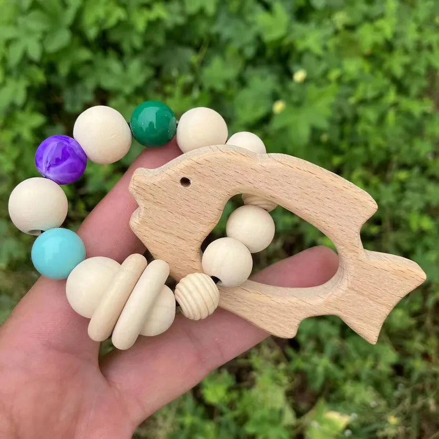 baby toys bear wood toys