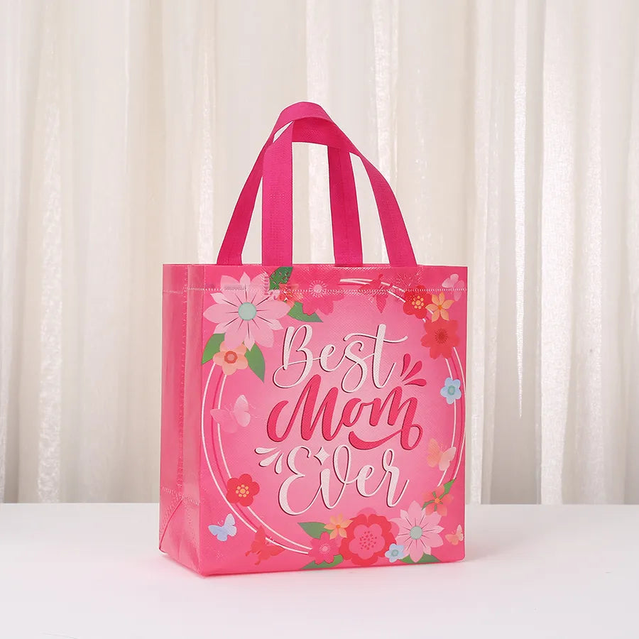 Mother'S Day Business Letter Nonwoven Holiday Banquet Travel Gift Bags Party Supplies Gift Wrapping Supplies 1 Piece
