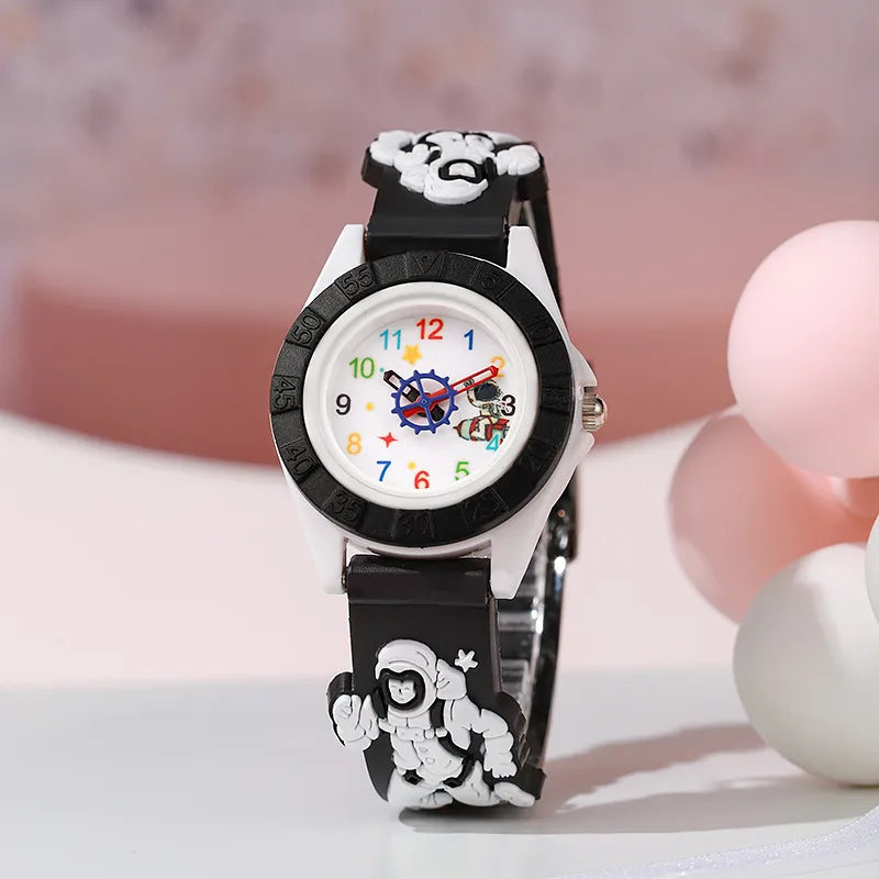 New color shell watch children's promotional gifts quartz watch ins wind boys and girls color cartoon watch wholesale