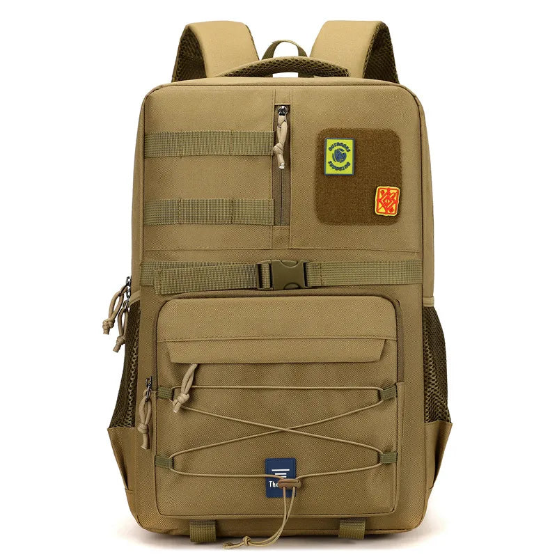 Unisex Basic Solid Color Camouflage Oxford Cloth Travel Bags