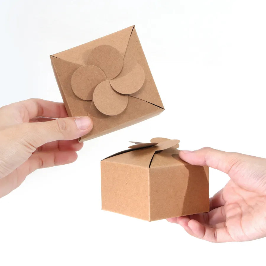 Wedding Solid Color Paper Holiday Wedding Party Gift Box Gift Wrapping Supplies