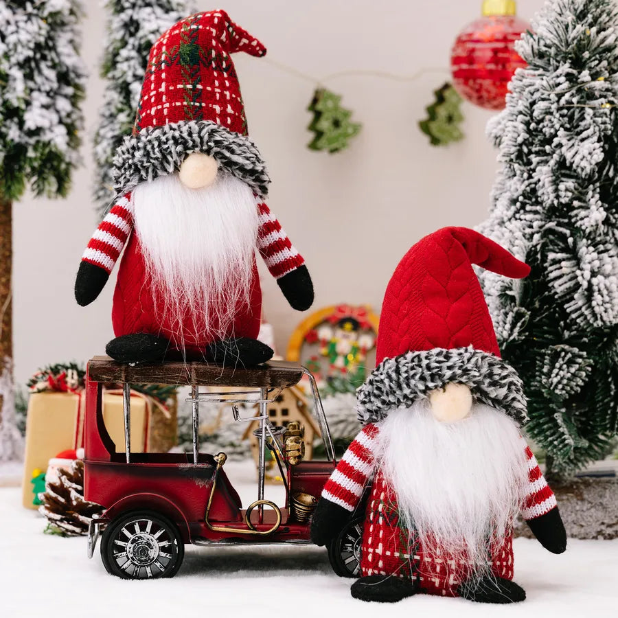Christmas Classic Style Color Block Polyester Holiday Decorative Props