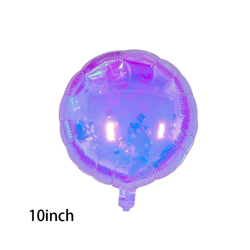 Birthday Casual Sweet Star Heart Shape Butterfly Aluminum Film Party Festival Balloons