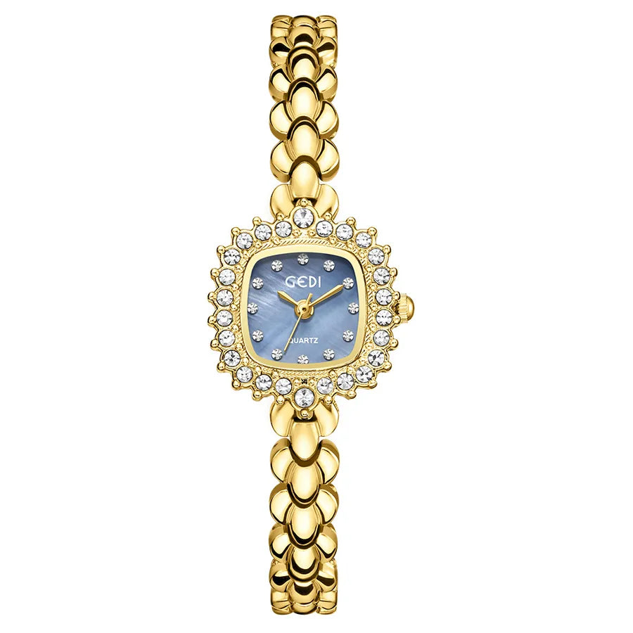 Vintage Style Classic Style Geometric Jewelry Buckle Quartz Watch Women's Watches