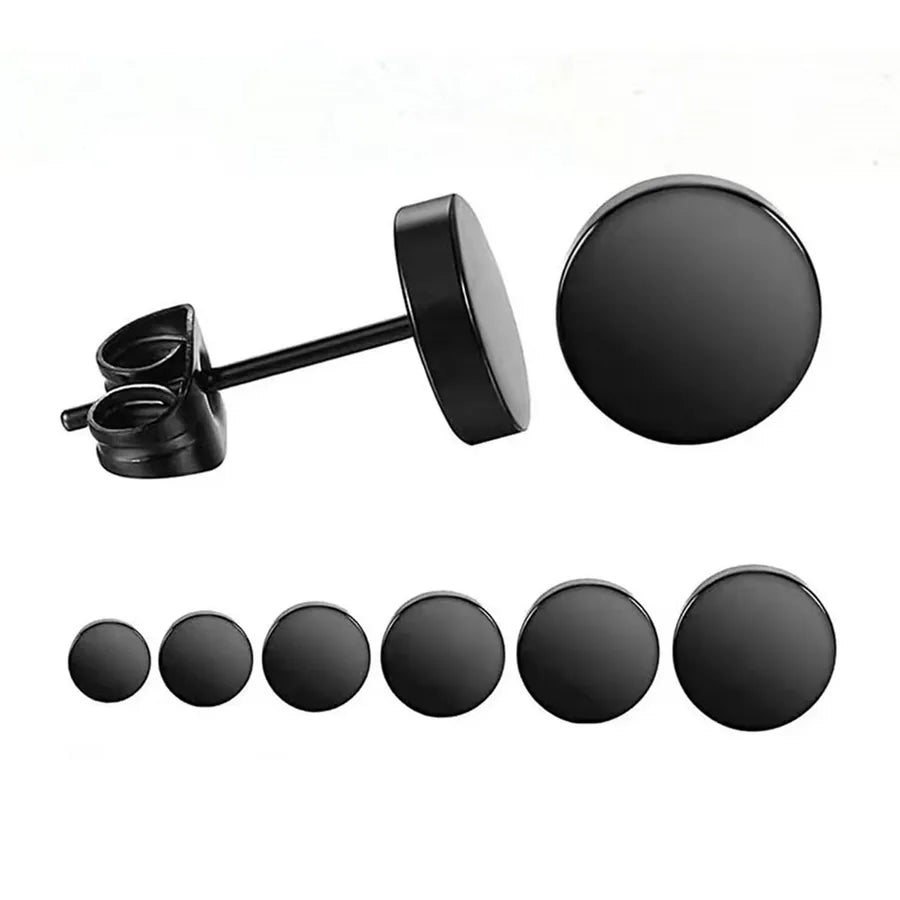 1 Pair Simple Style Classic Style Commute Geometric 304 Stainless Steel Ear Studs