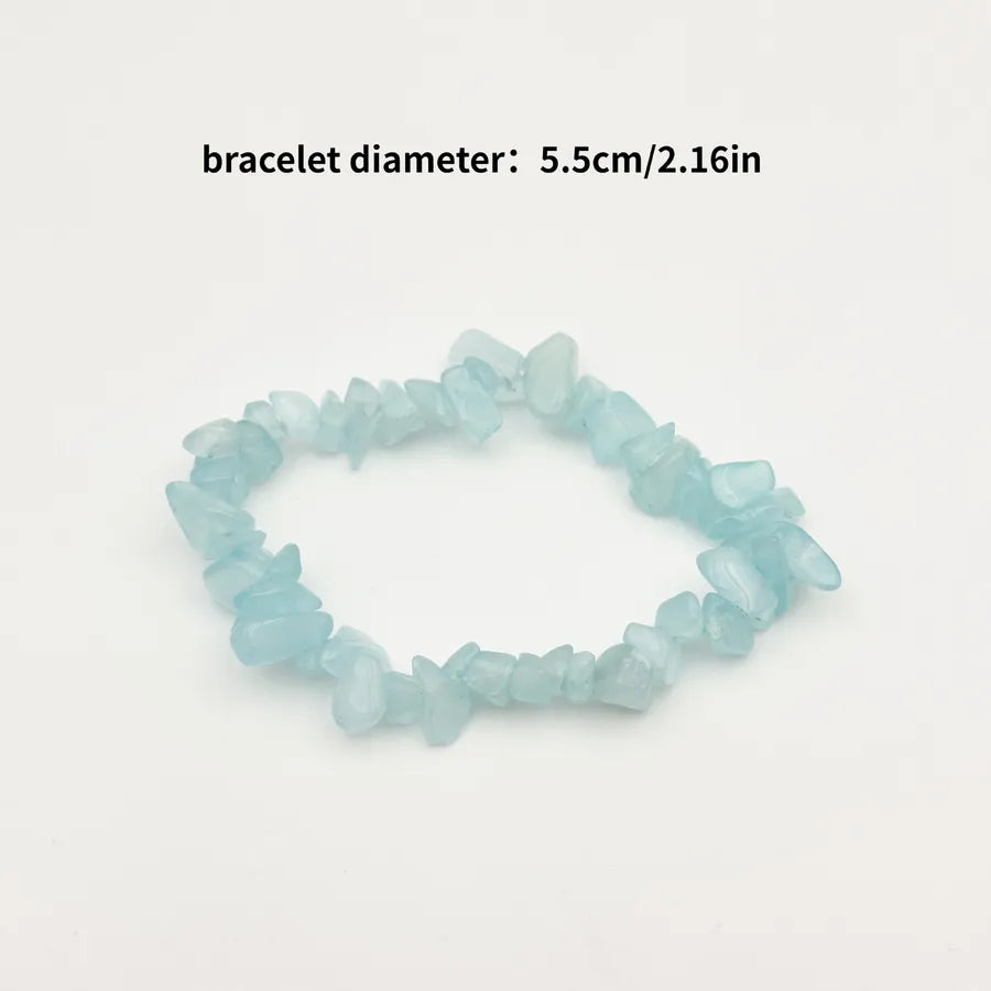 Vacation Bohemian Geometric natural stone turquoise Bracelets In Bulk