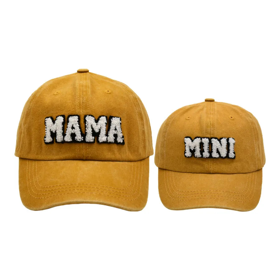 kid's women's streetwear letter curved eaves baseball cap