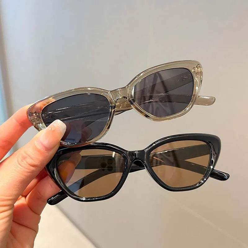 Children's new sunglasses simple frame color men and women treasure Han Feng ins round frame sunglasses clear travel style
