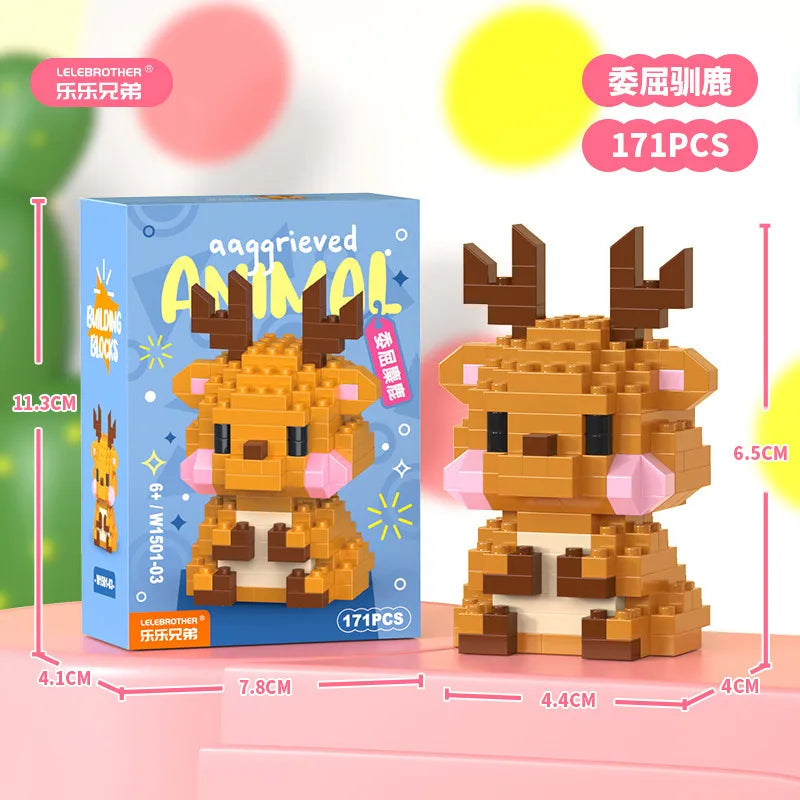 Kids(7-16Years) Children Unisex Animal ABS Building Toys Learning & Education Toys