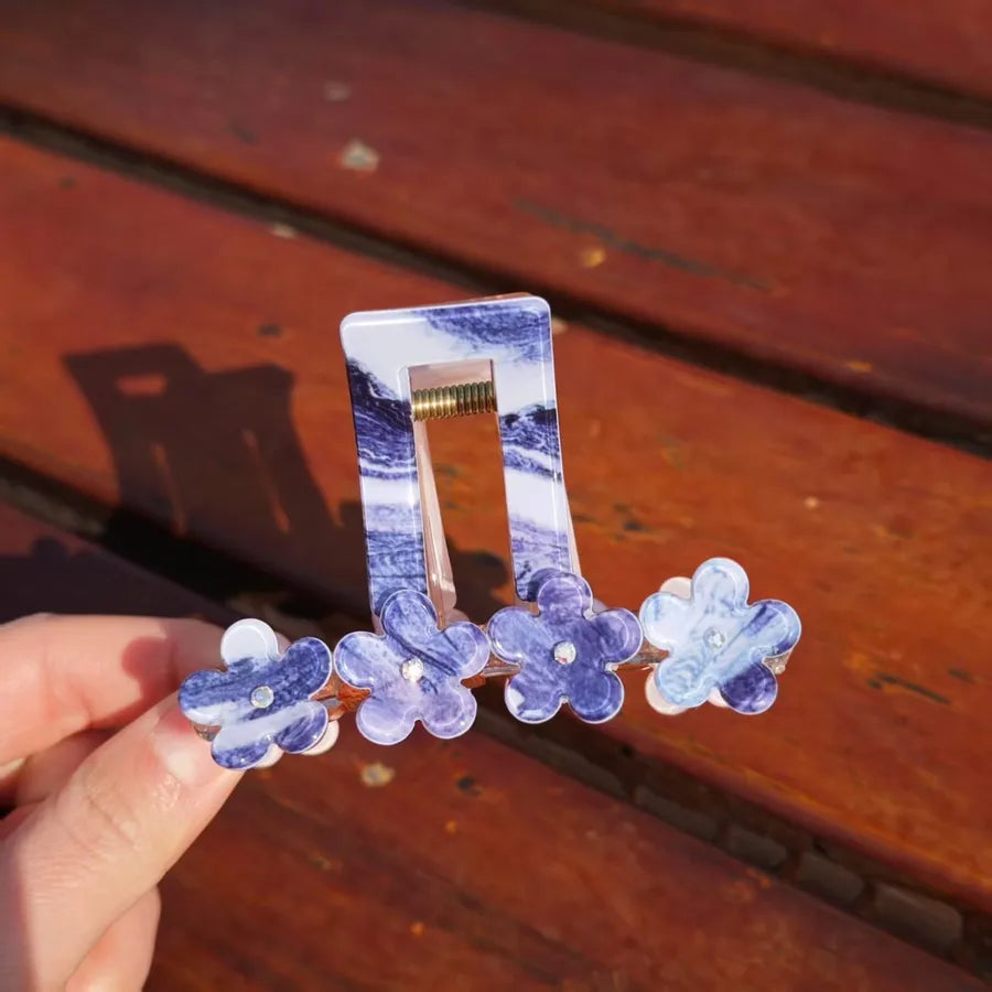 Elegant Lady Women's Flower Mixed materials Hair Claws