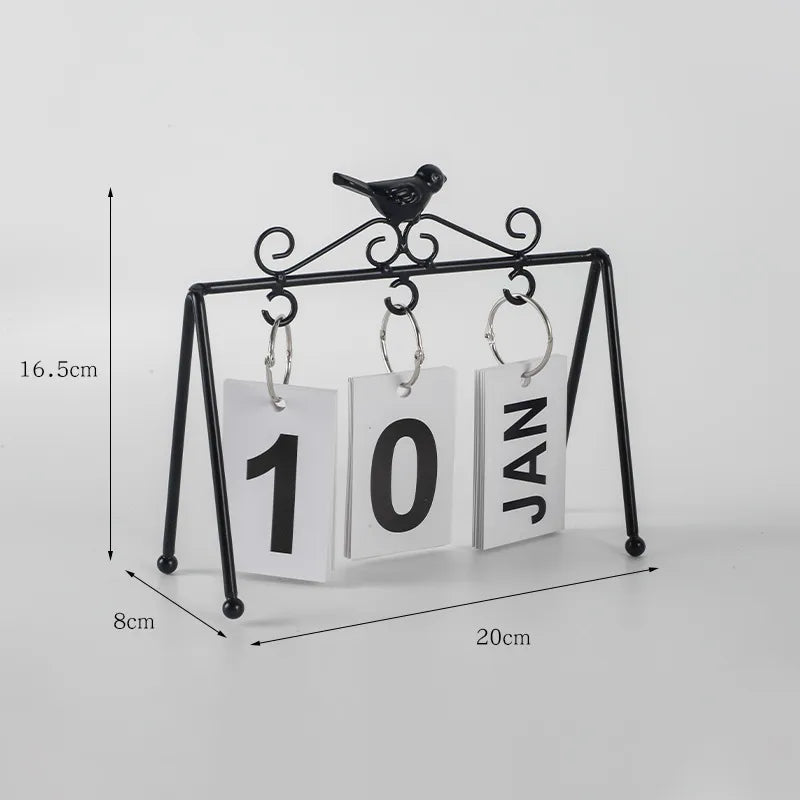 Simple Style Number Solid Color Wood Artificial Decorations