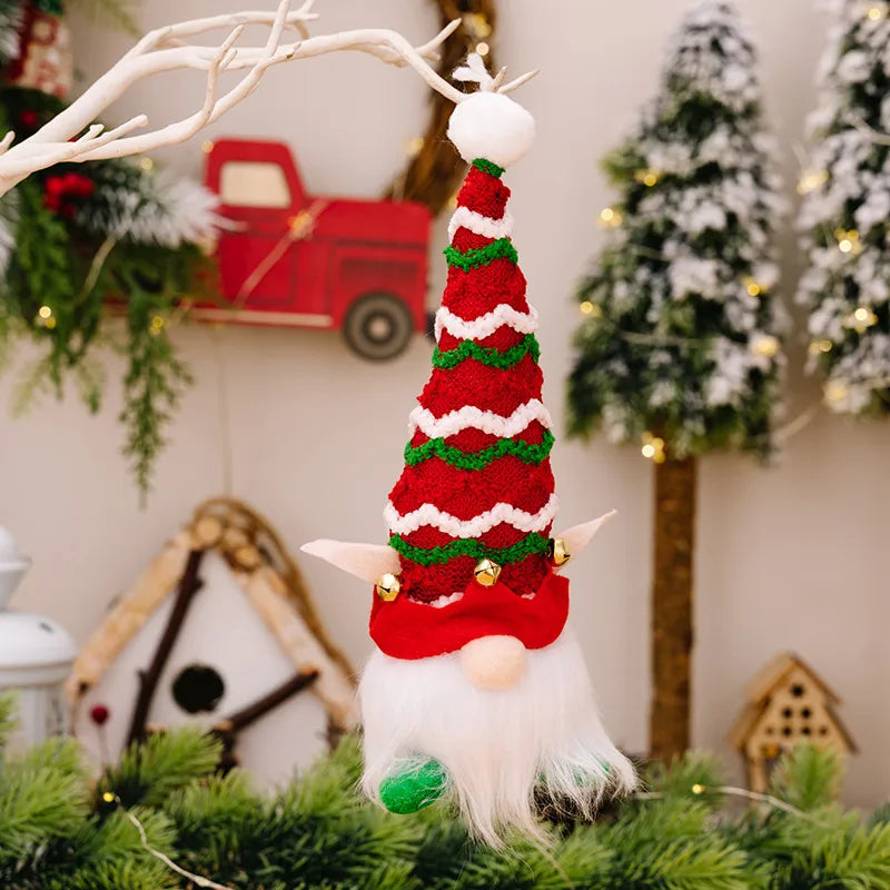 Christmas Cartoon Style Cute Christmas Hat Polyester Indoor Party Festival Hanging Ornaments