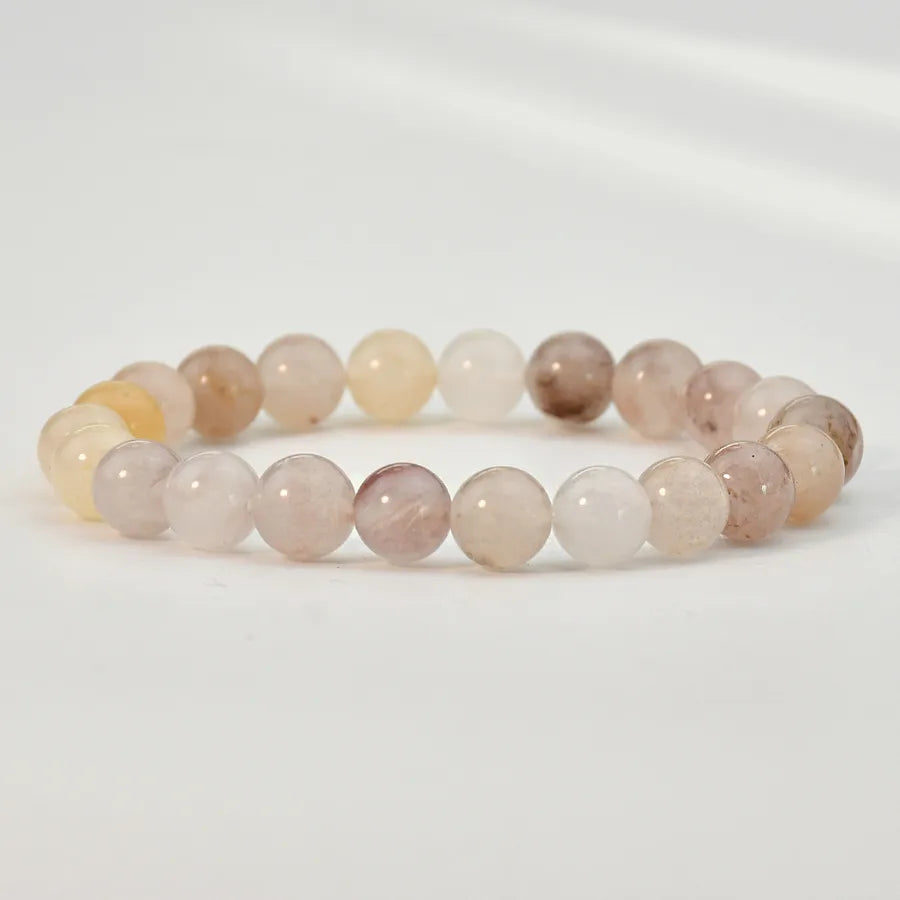 Elegant Geometric Solid Color natural stone Bracelets In Bulk