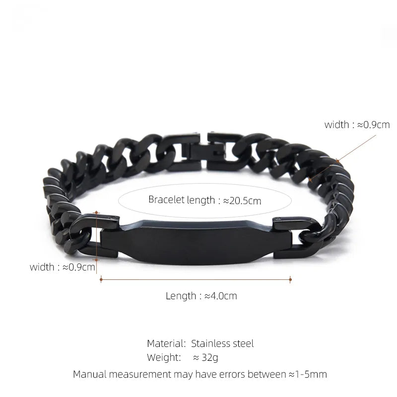 Casual Hip-Hop Punk Geometric 304 Stainless Steel 18K Gold Plated Unisex Bracelets