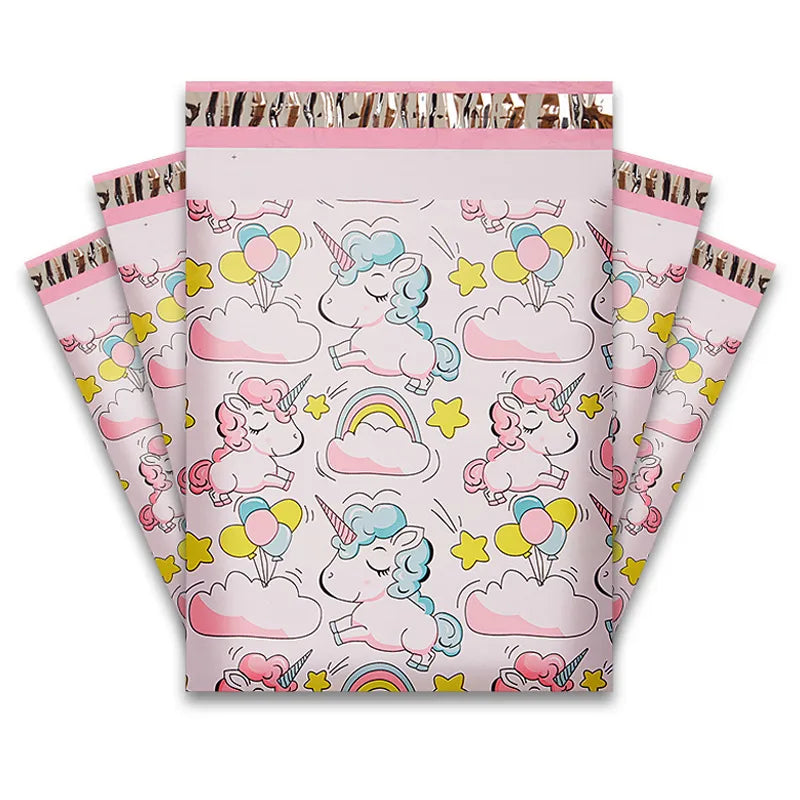 Cute Animal Cartoon PE Party Gift Wrapping Supplies Party Supplies Gift Wrapping Supplies 50 PCS/Package