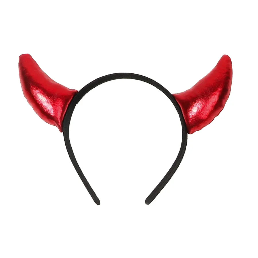Halloween Party Festive Women's Hair Accessories Spider Web Bat Headband Atmosphere Feeling Hair Clip Pumpkin Skull Design