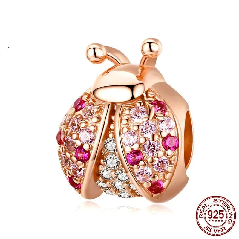 1 Piece 925 Sterling Silver Zircon Solid Color Pendant Jewelry Accessories