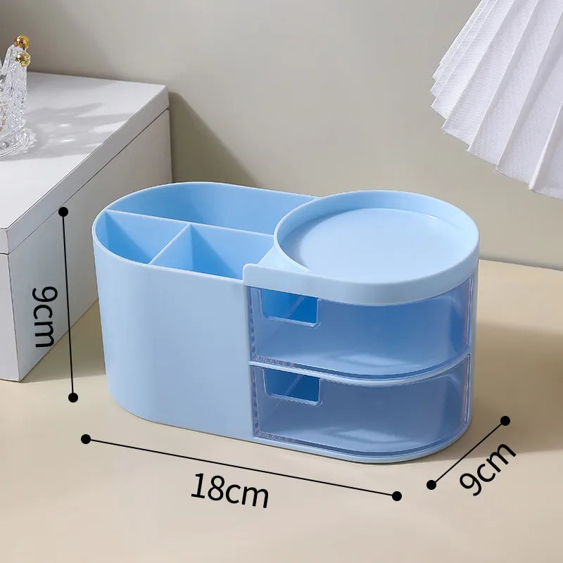 Solid Color PS Plastic Simple Style Storage Box