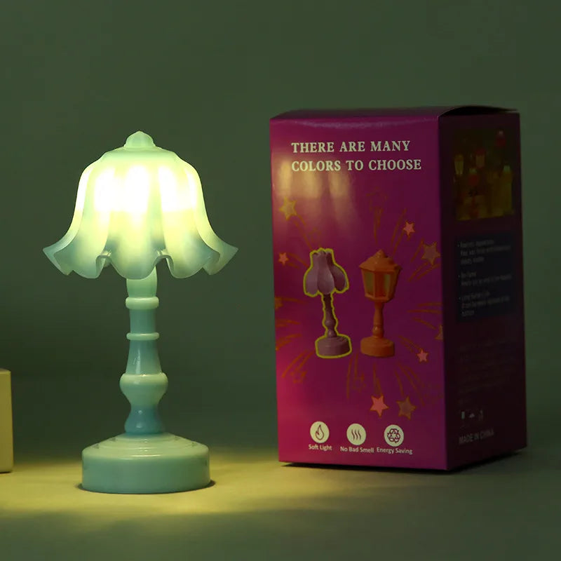 simple style solid color plastic indoor night lights