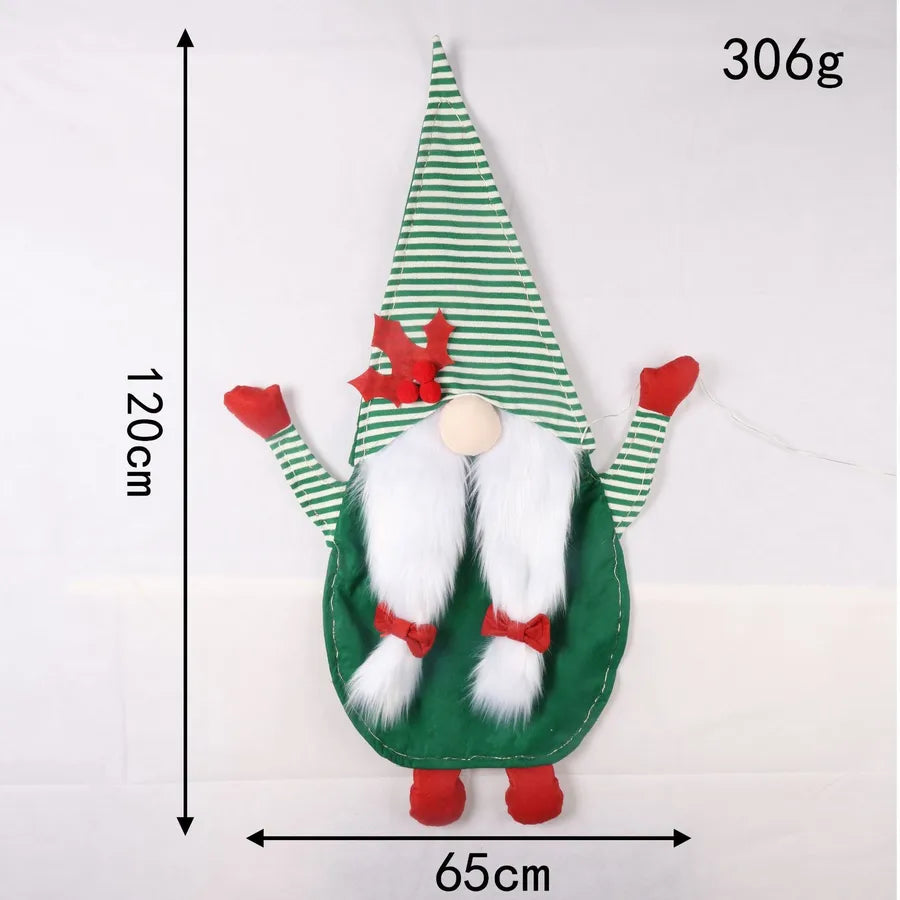Christmas Casual Santa Claus Party Decorative Props Decorations Hanging Ornaments