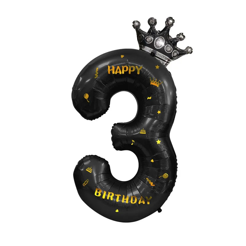 birthday princess glam letter aluminum film indoor outdoor party balloons