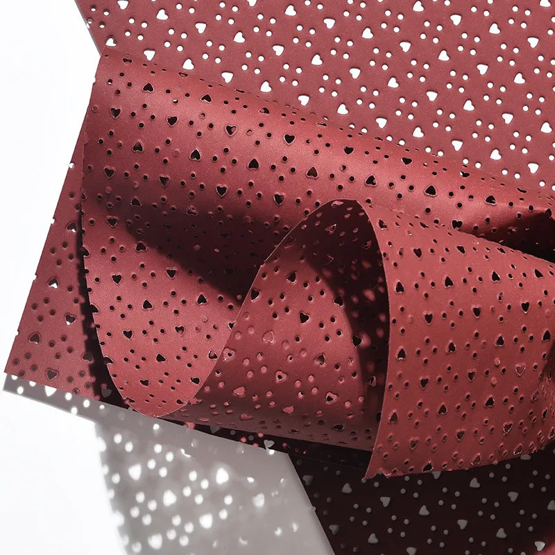 Romantic Simple Style Heart Shape Paper Date Festival Gift Wrapping Supplies Party Supplies Gift Wrapping Supplies 5 PCS/Package