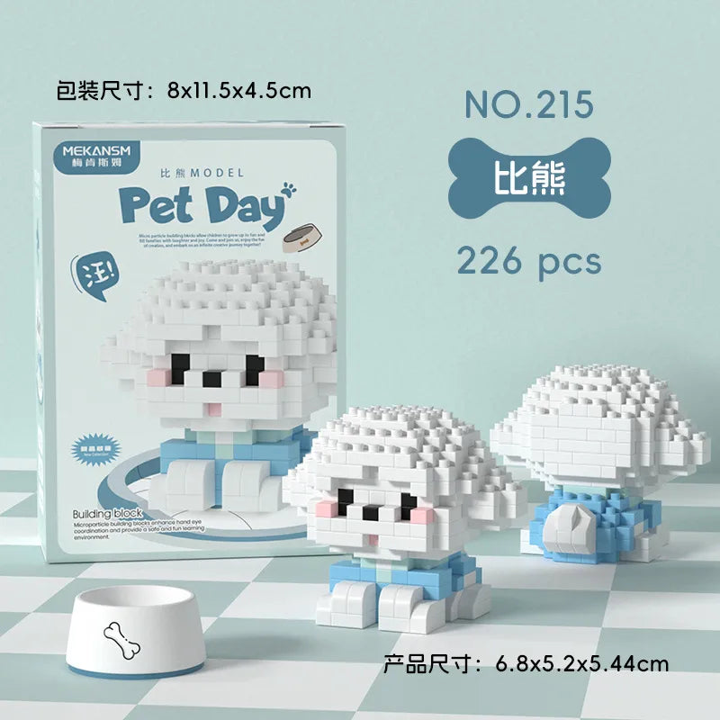 Kids(7-16Years) Children Unisex Cartoon Character Plastic Building Toys Learning & Education Toys