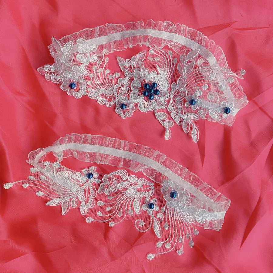 Bridal Solid Color Wedding Garter