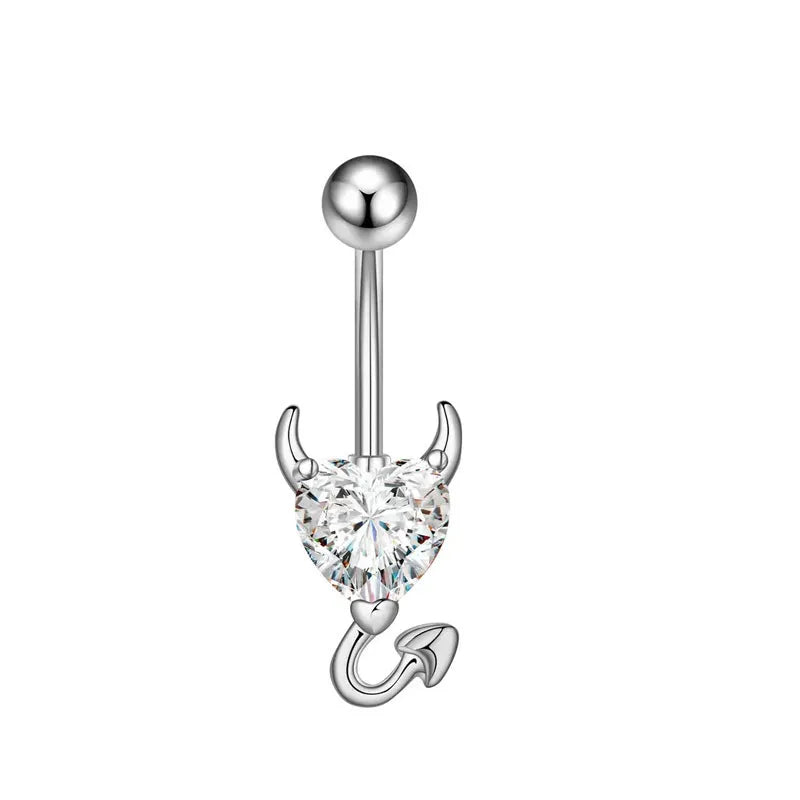 Human body piercing jewelry navel nail  hot selling navel ring  classic navel buckle wholesale manufacturers navel nail