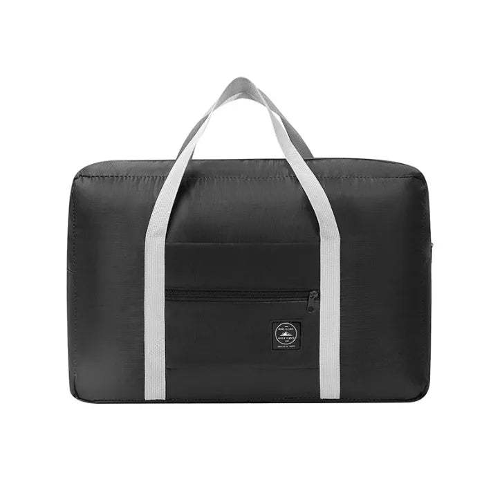 fashion flamingo solid color nylon travel bags