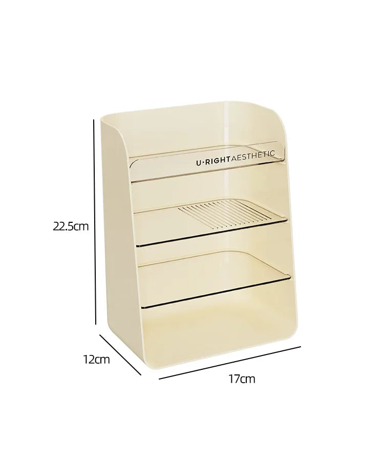 Cosmetics perfume storage box lipstick desktop organizing storage box multi-layer bathroom bathroom skin care shelf