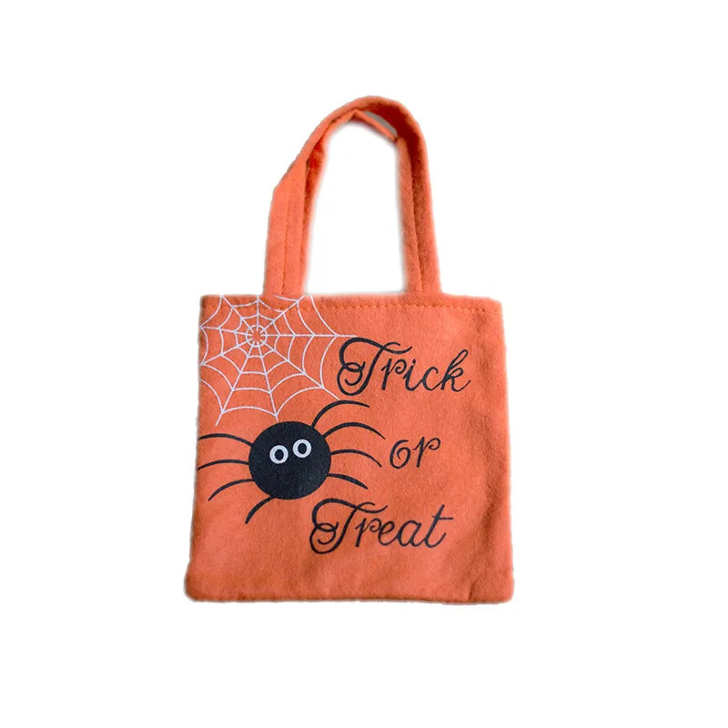 halloween cute pumpkin nonwoven party festival gift bags