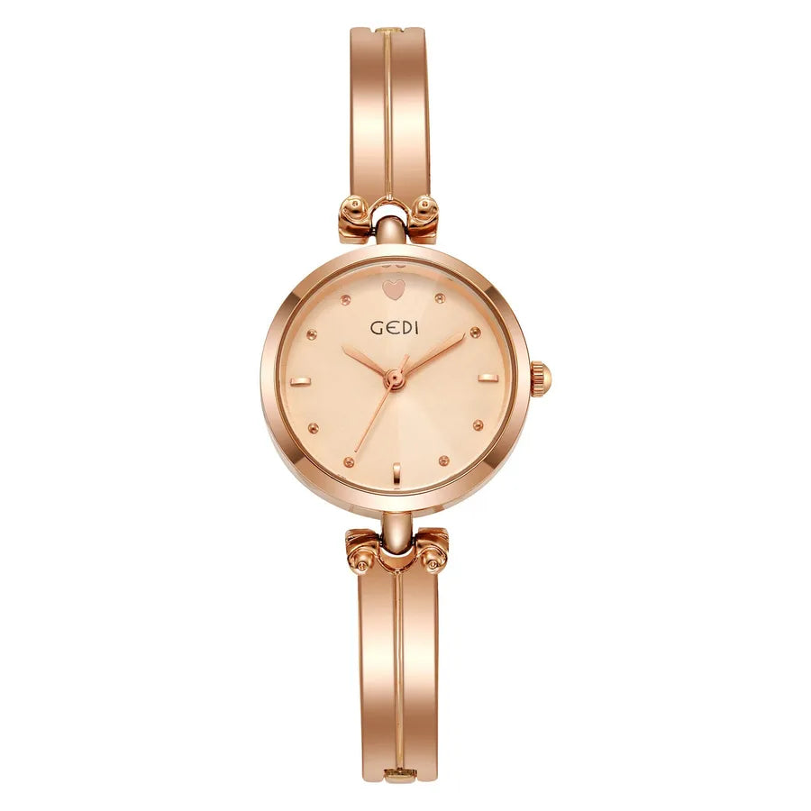 Elegant Vintage Style Round Jewelry Buckle Quartz Watch Women's Watches