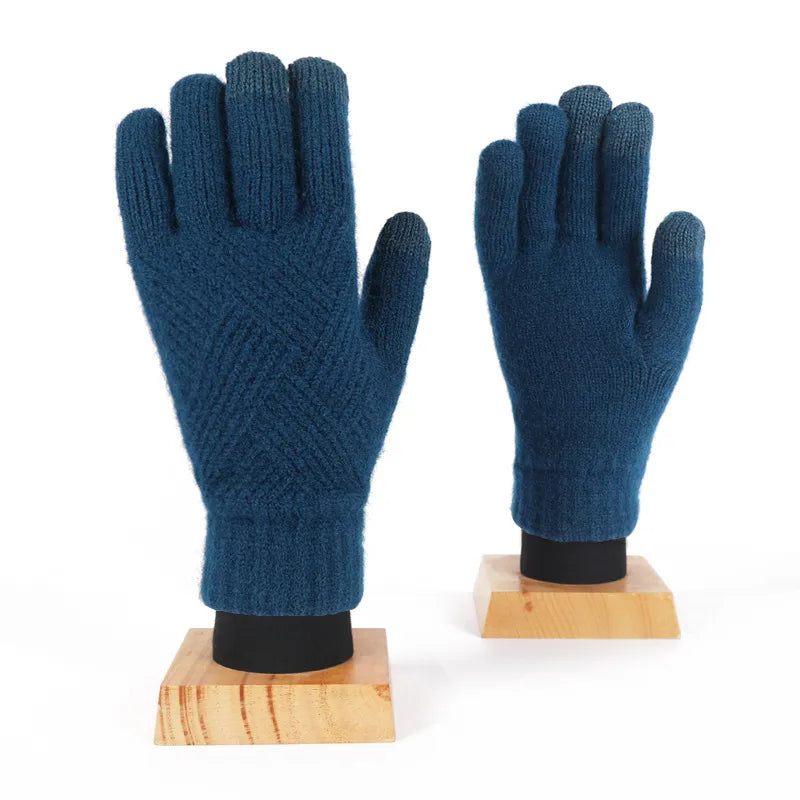 women's casual solid color gloves 1 pair