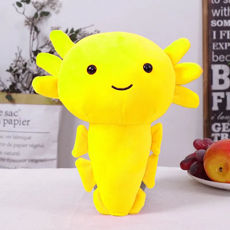 direct   salamander doll plush toy Axoiotl hexagonal dinosaur doll spot