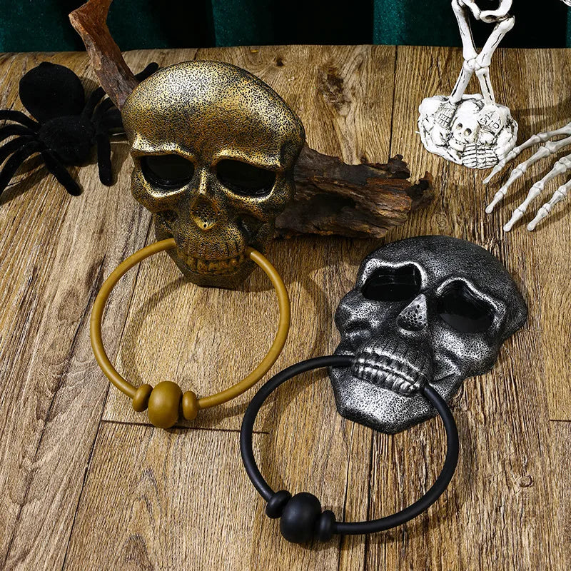 halloween skull plastic party doorbell